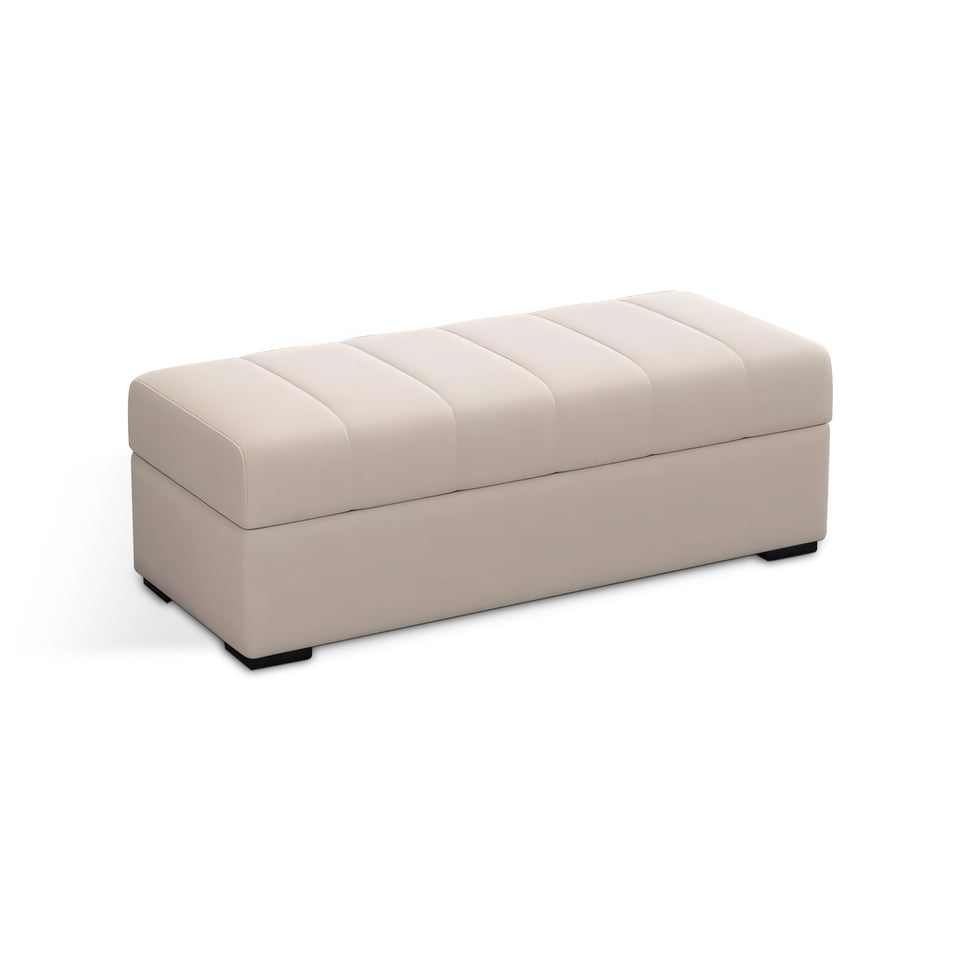 Simple Casual Square Upholstered Storage Bench Sofa BSF-2013