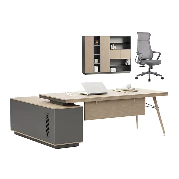 Office Executive Desk Work Desk With Side Cabinet LBZ-1060