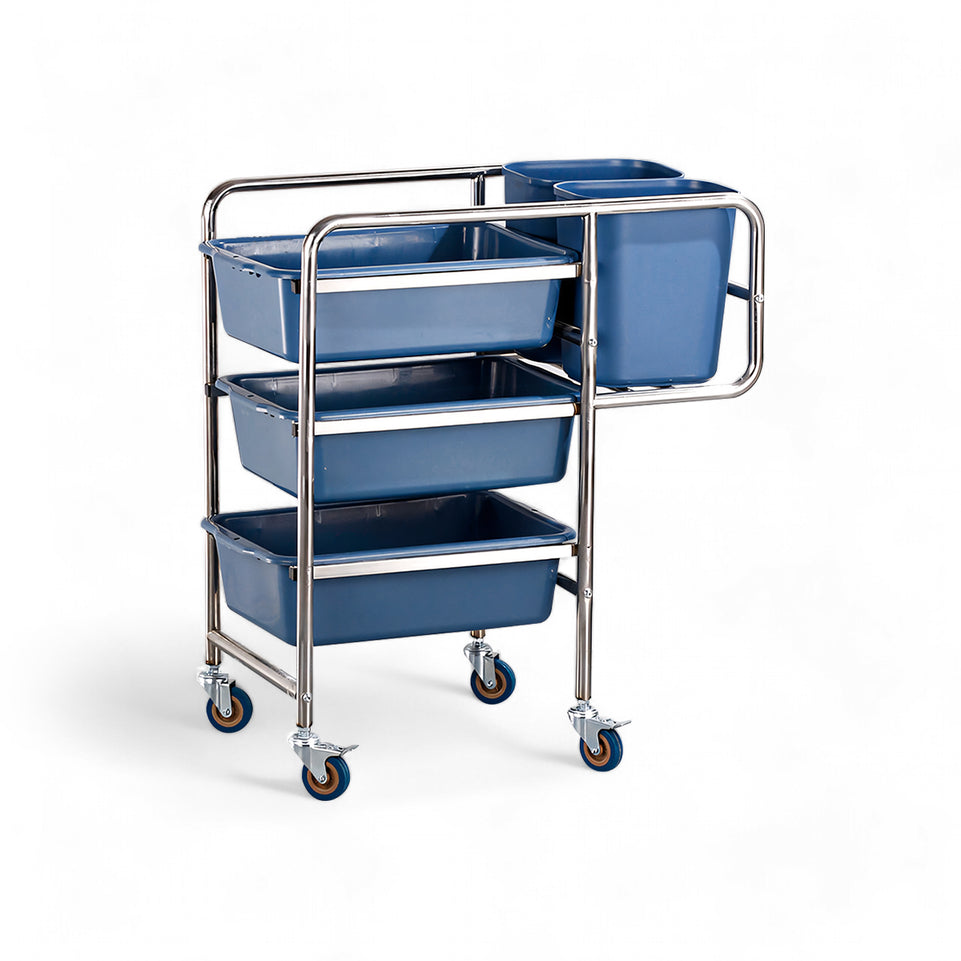 Stainless Steel Commercial Mobile Trolley For Restaurants And Hotels SCC-2000