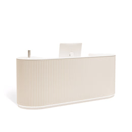 Light Luxury Cream Style Hotel Store Salons Reception Desk JDT-107