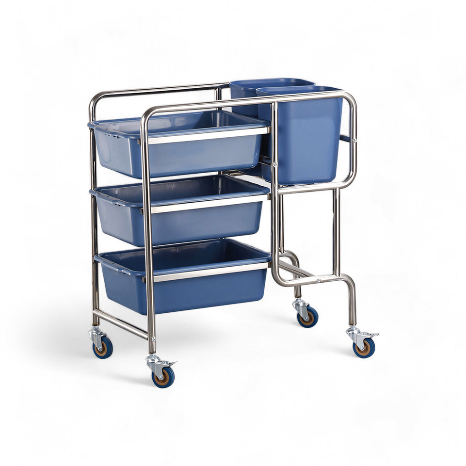 Stainless Steel Commercial Mobile Trolley For Restaurants And Hotels SCC-2000