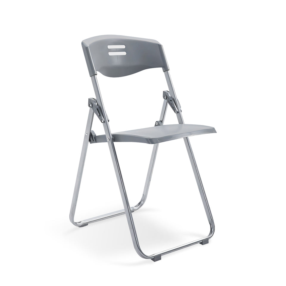 Plastic Steel Frame Integrated Folding Conference Study Chair With Writing Board HYY-2003