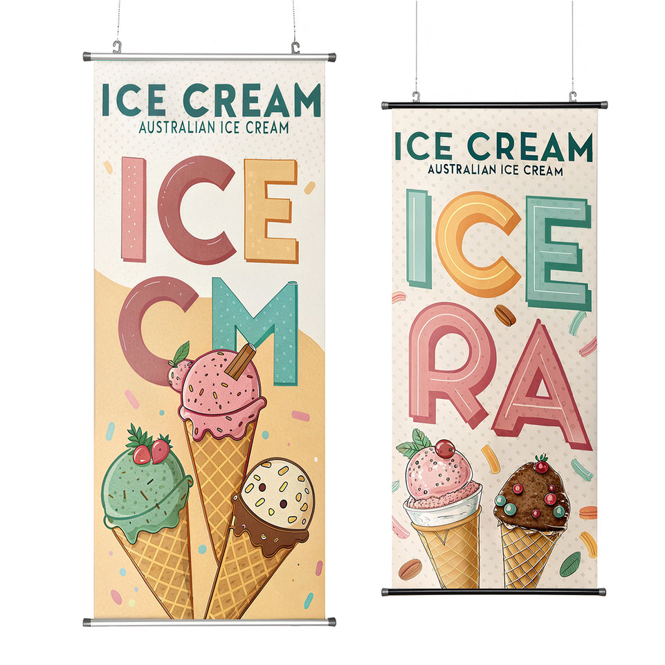 (Customized) Eye-Catching Hanging Banner and Poster Banner for Trade Show/Exhibition SJ-009