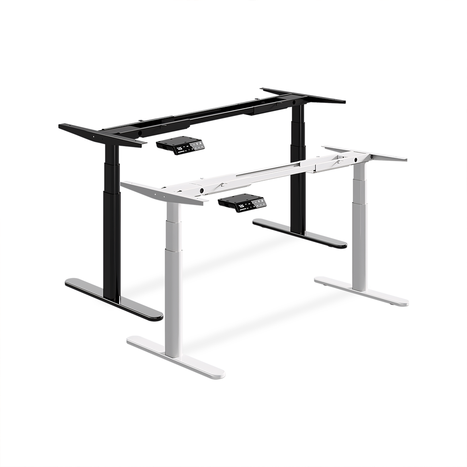 Height Adjustable Electric Standing Office Desk With Whole-Piece Desktop YGZ-2009