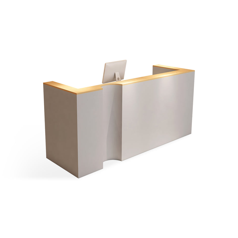 Modren Minimalist Stone Slab Reception Desk JDT-2000