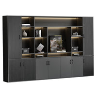 Modern Executive Office Desk for Manager with Storage Cabinet LBZ-2082