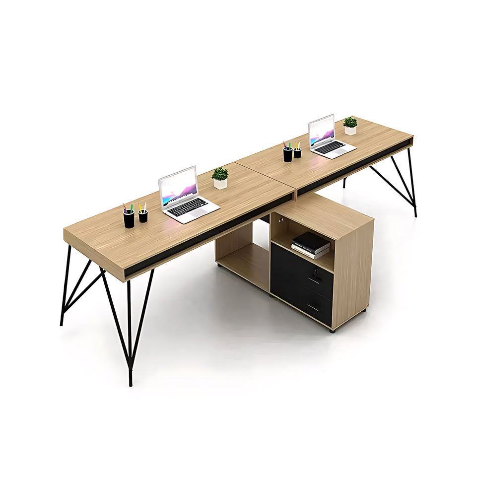 Simple And Modern Office Desk And Chair Combination YGZ-711