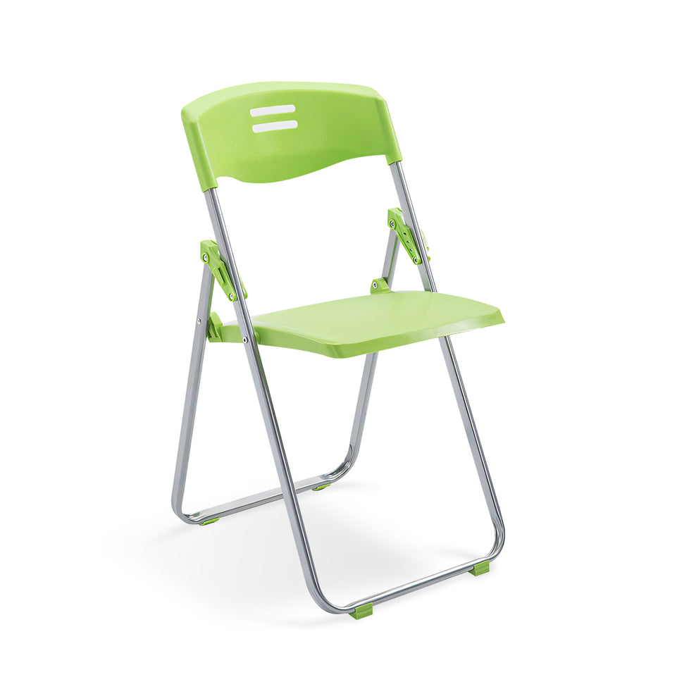 Plastic Steel Frame Integrated Folding Conference Study Chair With Writing Board HYY-2003