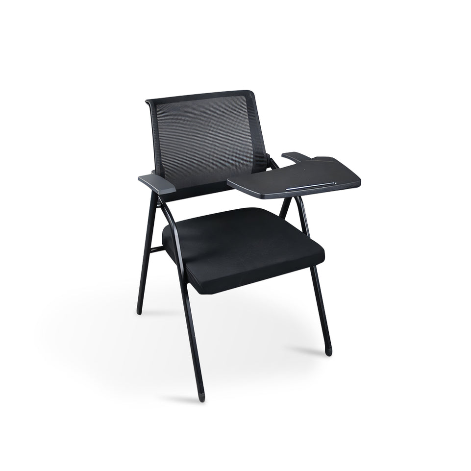 (In Stock) Conference Room Mesh Folding Study Chair With Writing Board HYY-2002