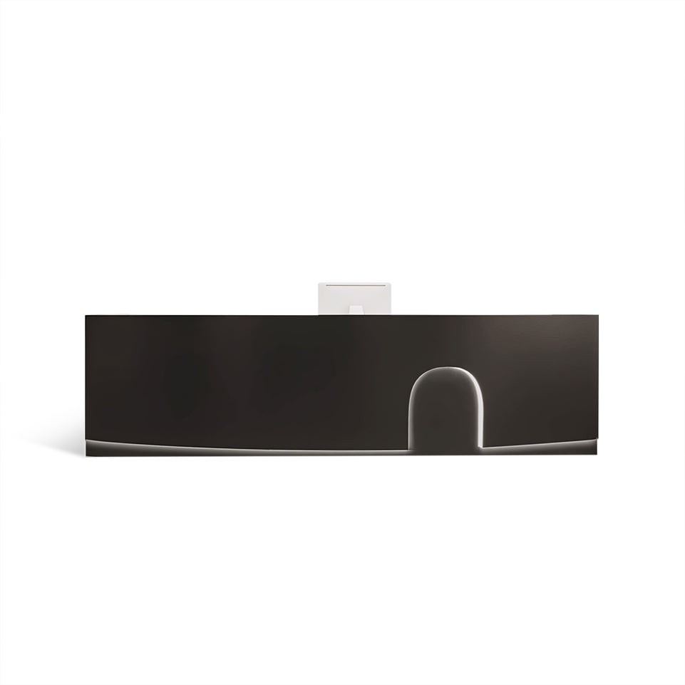 Light Luxury Arc-shaped Counter Reception Desk JDT-2046