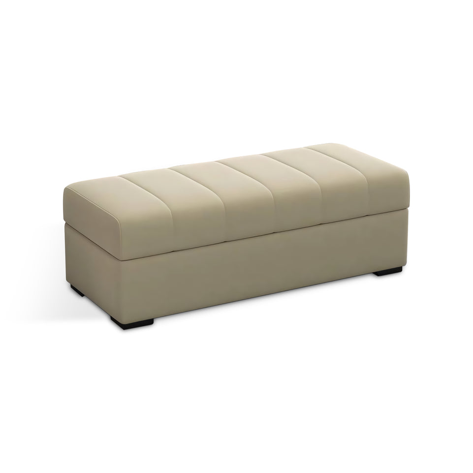 Simple Casual Square Upholstered Storage Bench Sofa BSF-2013