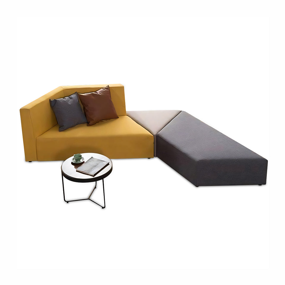 Nordic Fabric Simple Modern Reception Sofa Special-shaped Corner Sofa Combination BSF-2009