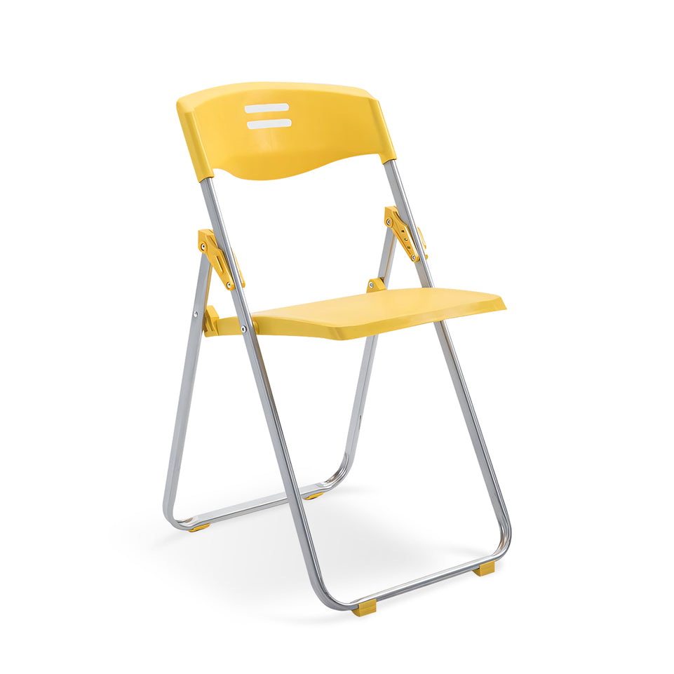 Plastic Steel Frame Integrated Folding Conference Study Chair With Writing Board HYY-2003