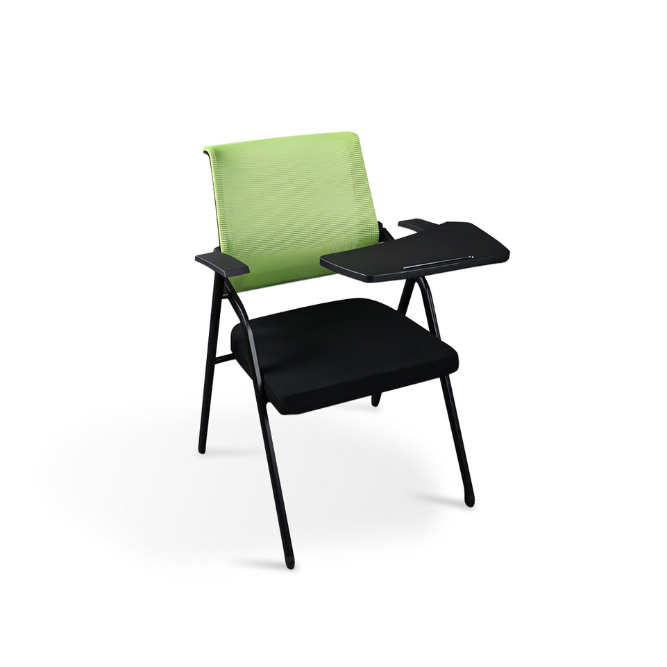 (In Stock) Conference Room Mesh Folding Study Chair With Writing Board HYY-2002