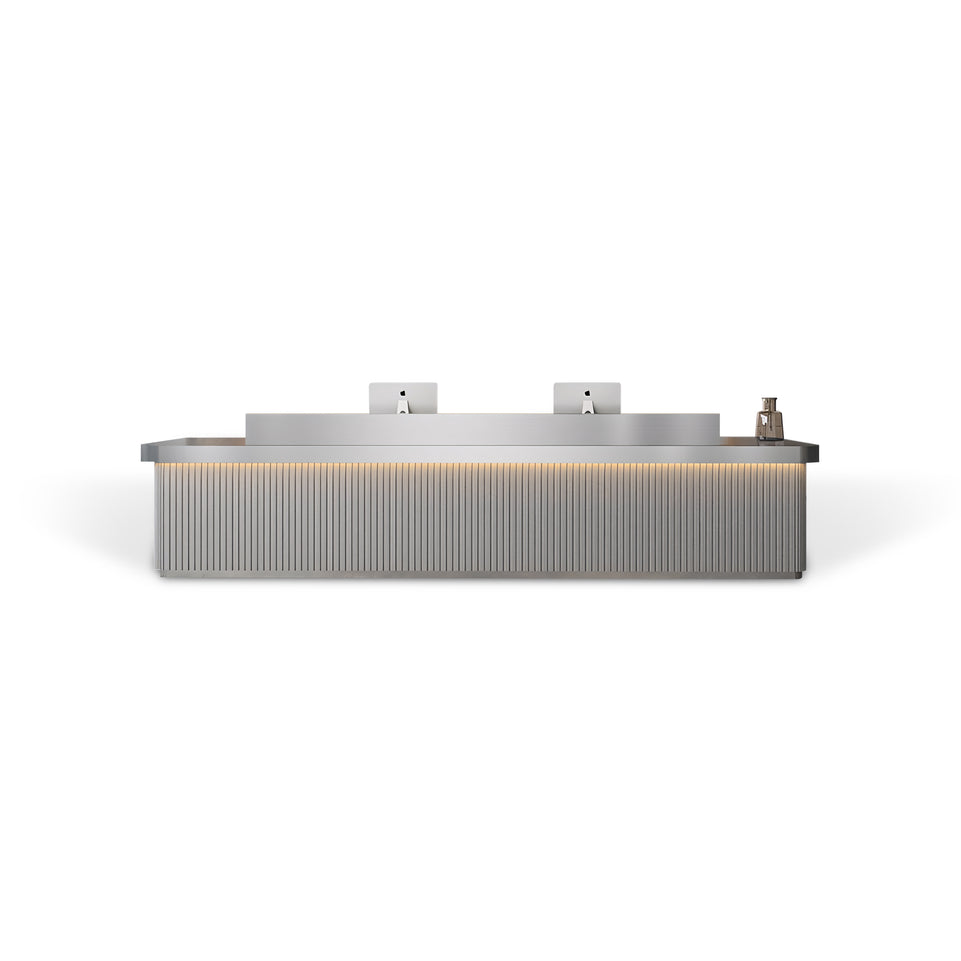 Light Luxury Minimalist Checkout Counter Reception Desk JDT-7162