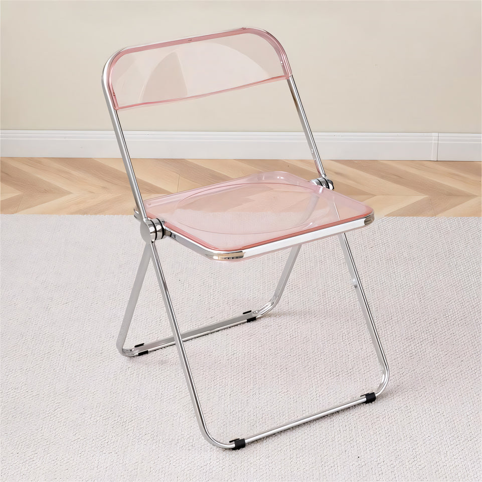 Transparent Folding Chair For Fashion Clothing Stores And Public Areas CZYZ-2010