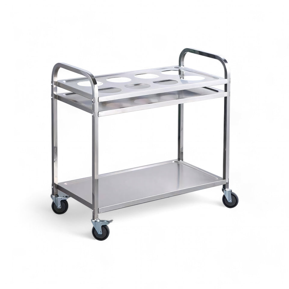 Stainless Steel Commercial Mobile Trolley For Restaurants And Hotels SCC-2000