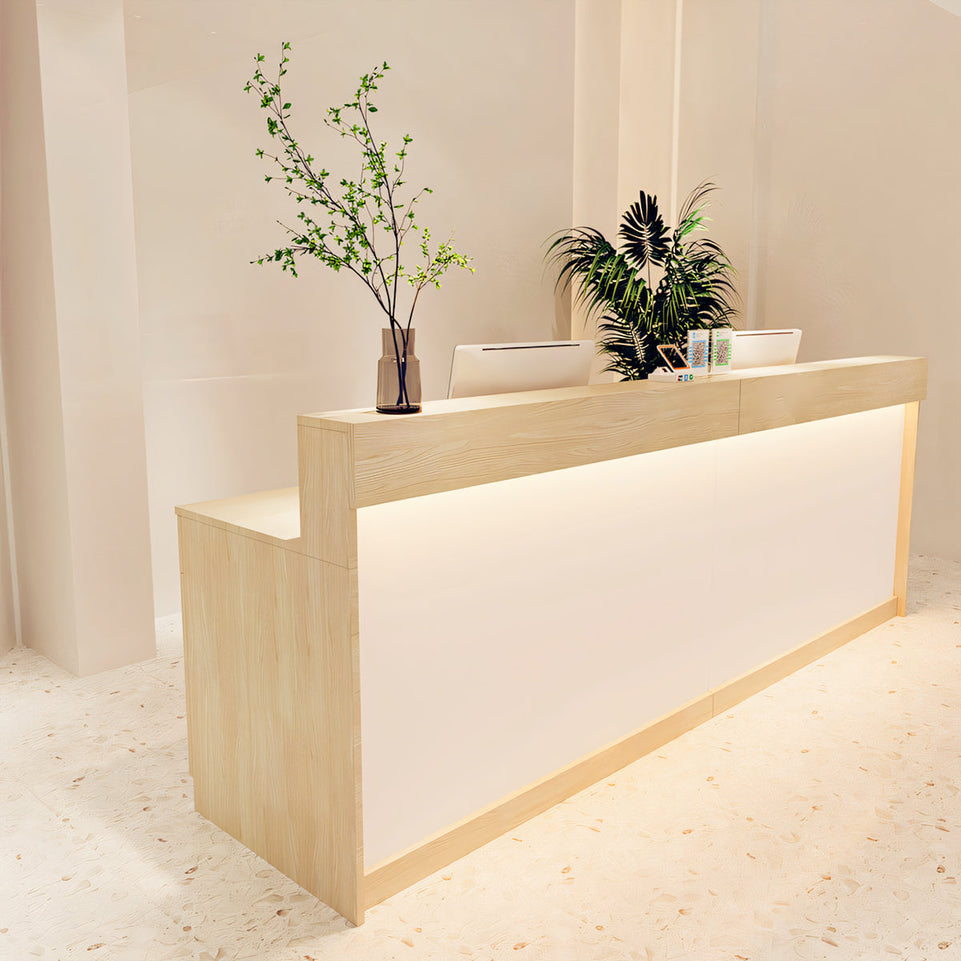 (In Stock) Simple Salon Office Shop Store Institution Reception Desk JDT-004