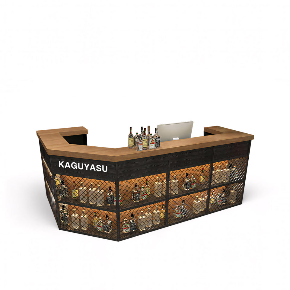 Industrial Style Reception Desk for BBQ Bar Restaurant JDT-1025