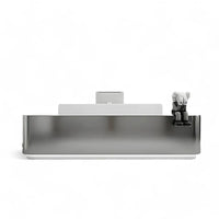 Modern Stainless Steel Front Desk Cashier Counter Reception Desk JDT-7101