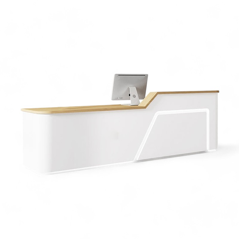 Curved Cashier Company Front Desk Counter JDT-7152