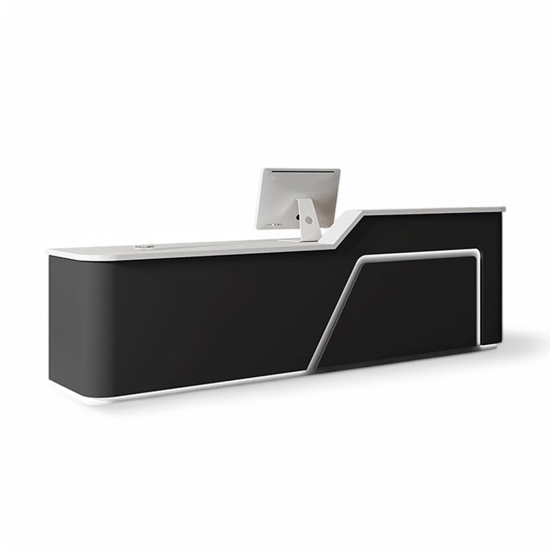 Curved Cashier Company Front Desk Counter JDT-7152