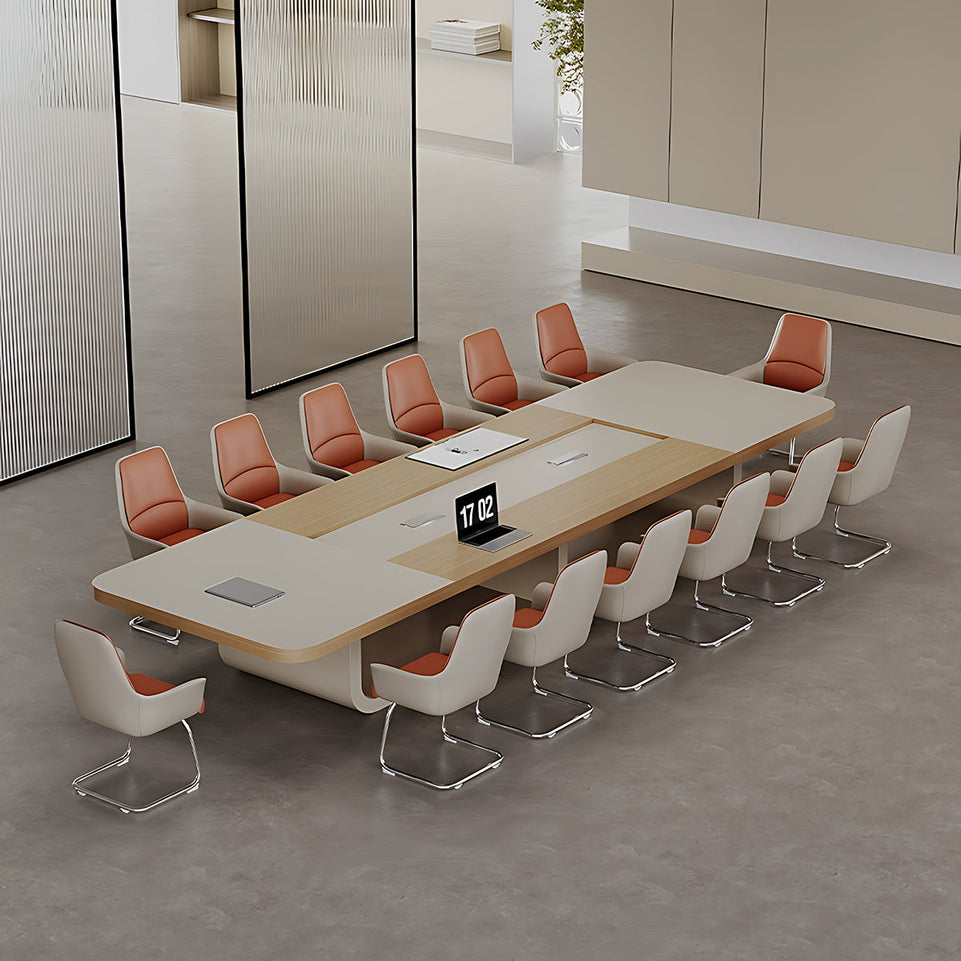 Efficient Modern Oval Conference Table HYZ-7164