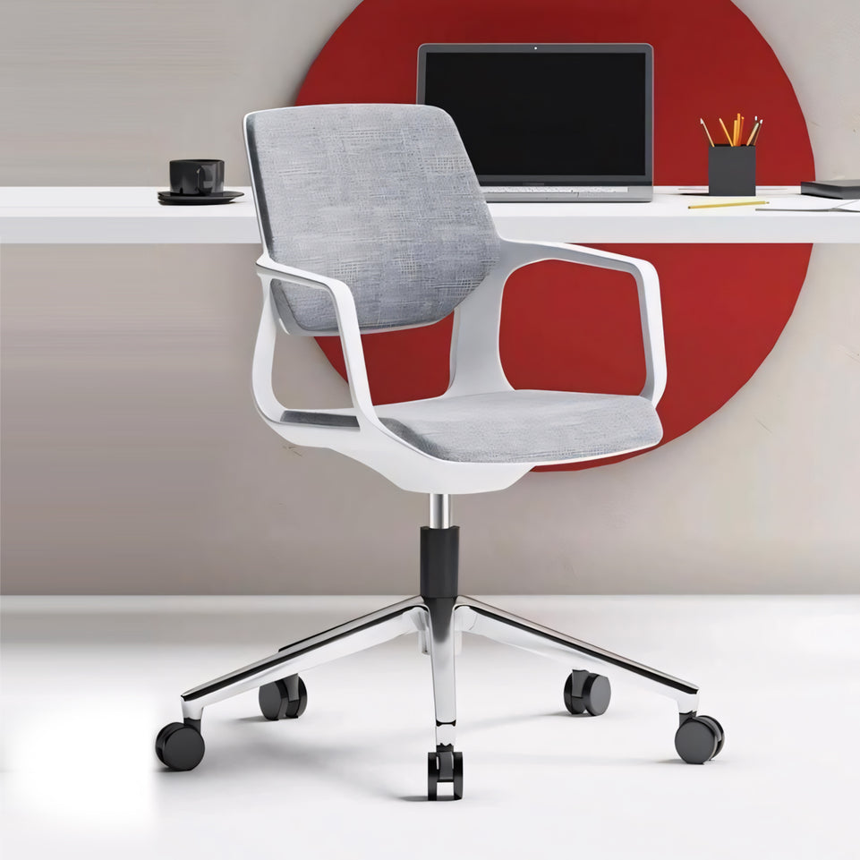 Liftable Swivel Office Chair with Medium Height Backrest YZ-710