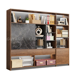 Modern Large-capacity File Cabinet with Sliding Doors for Office SZ-SG-S01