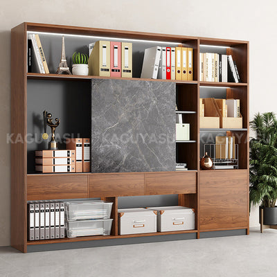 Modern Large-capacity File Cabinet with Sliding Doors for Office SZ-SG-S01