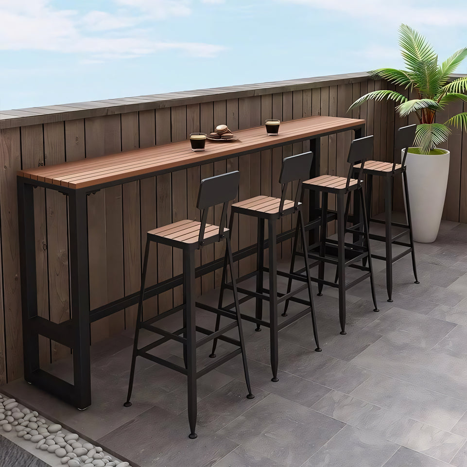 Outdoor Leisure Waterproof & Corrosion-Resistant Bar Tables and Chairs  BTZ-003