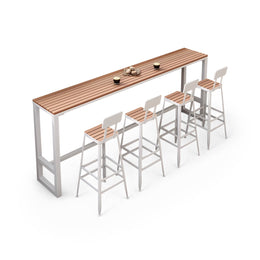 Outdoor Leisure  Corrosion-Resistant Bar Tables and Chairs  BTZ-003