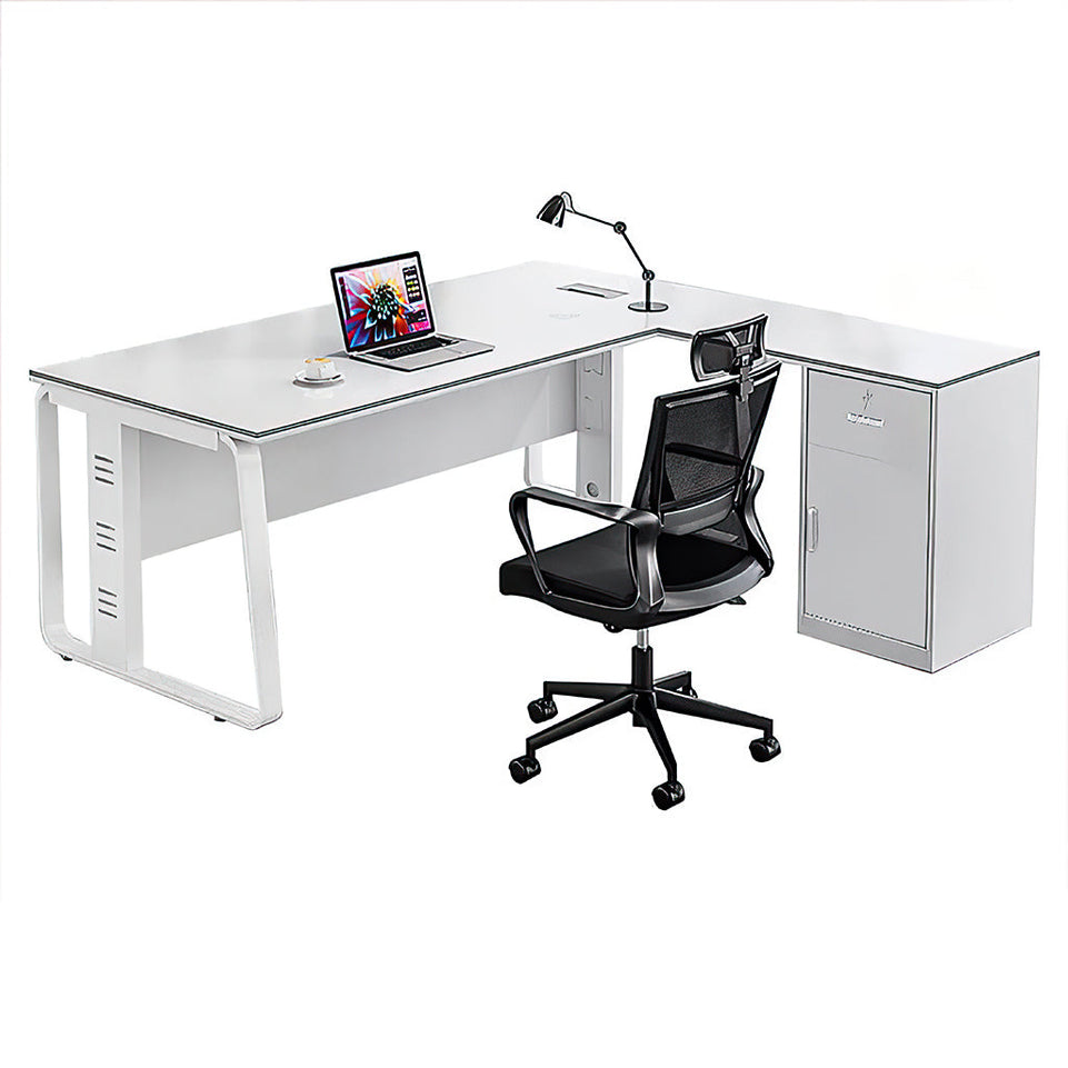 Office Simple Boss Manager Supervisor Desk Chair Combination YGZ-103