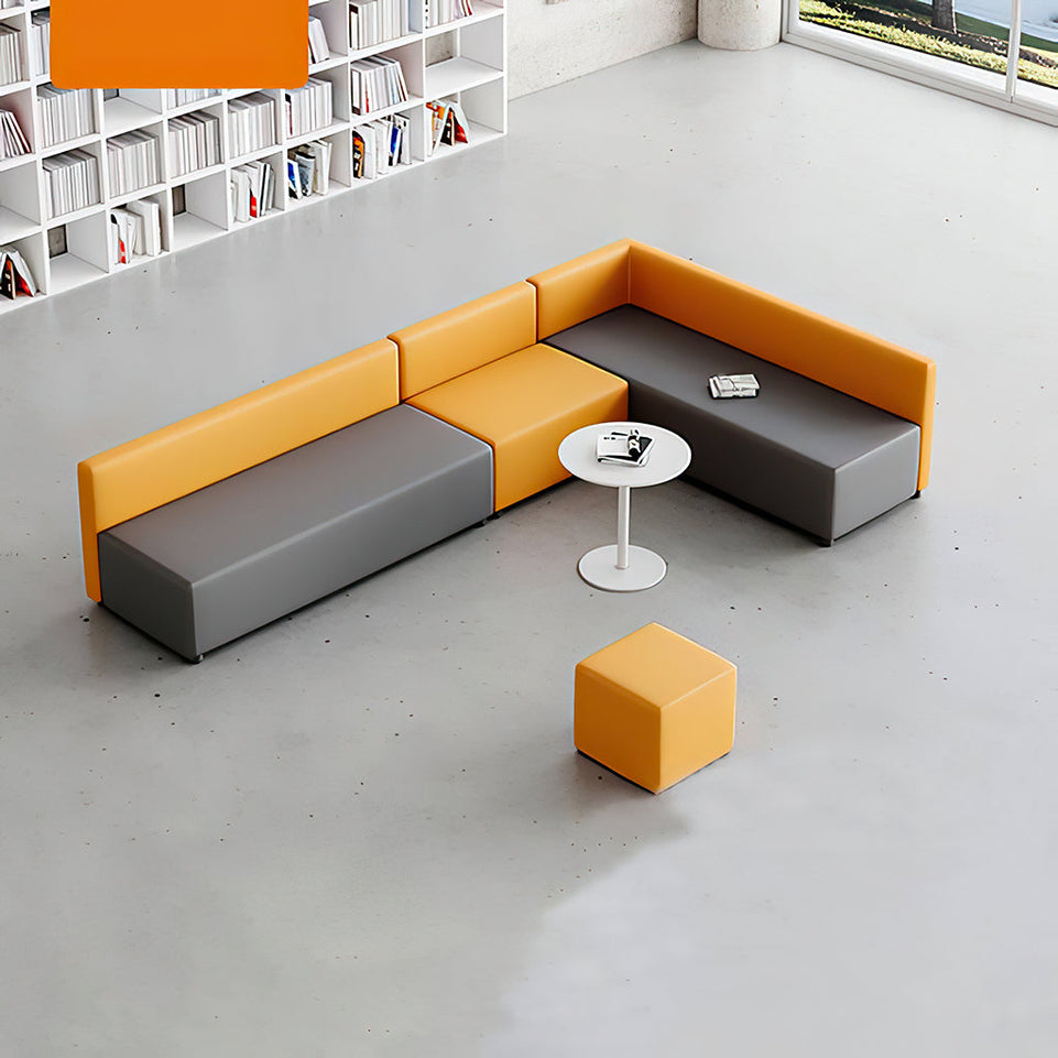 Ingenious Office Reception Area Lounge Institution Sofa BGSF-107