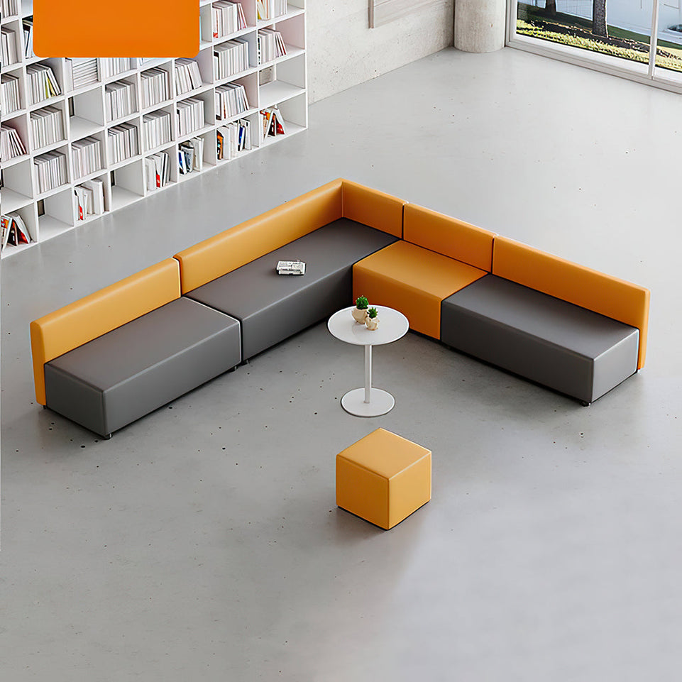 Ingenious Office Reception Area Lounge Institution Sofa BGSF-107