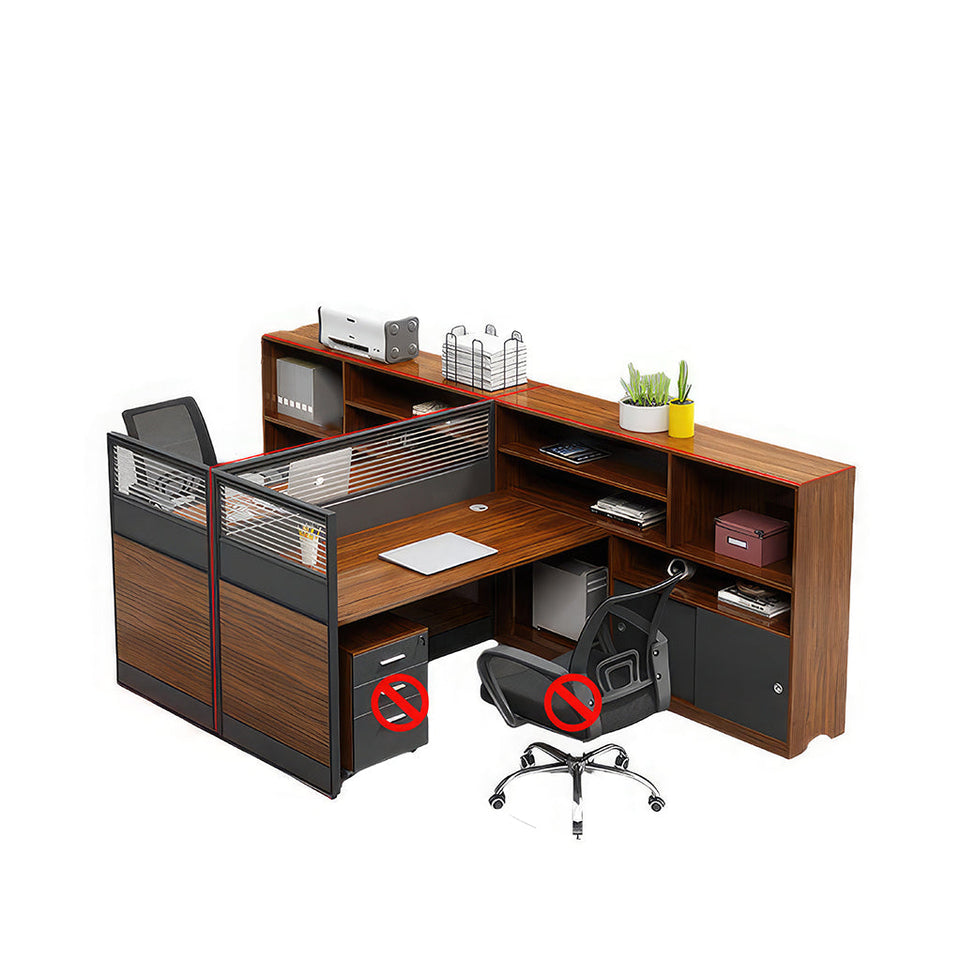 Computer Desk Office Furniture Fashion Classic Divider Desk Suitable for Private Offices  YGZ-03