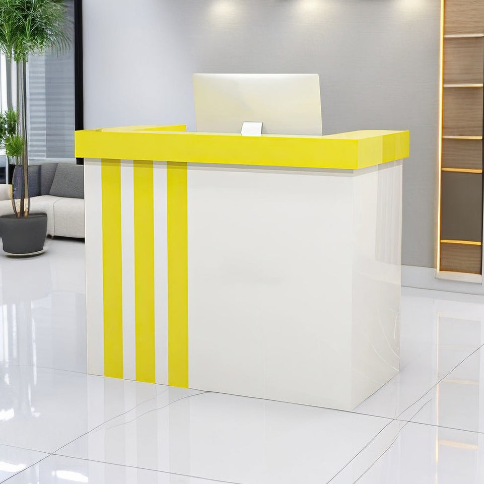 Light Luxury Salon Office Store Institution Reception Desk JDT-1058