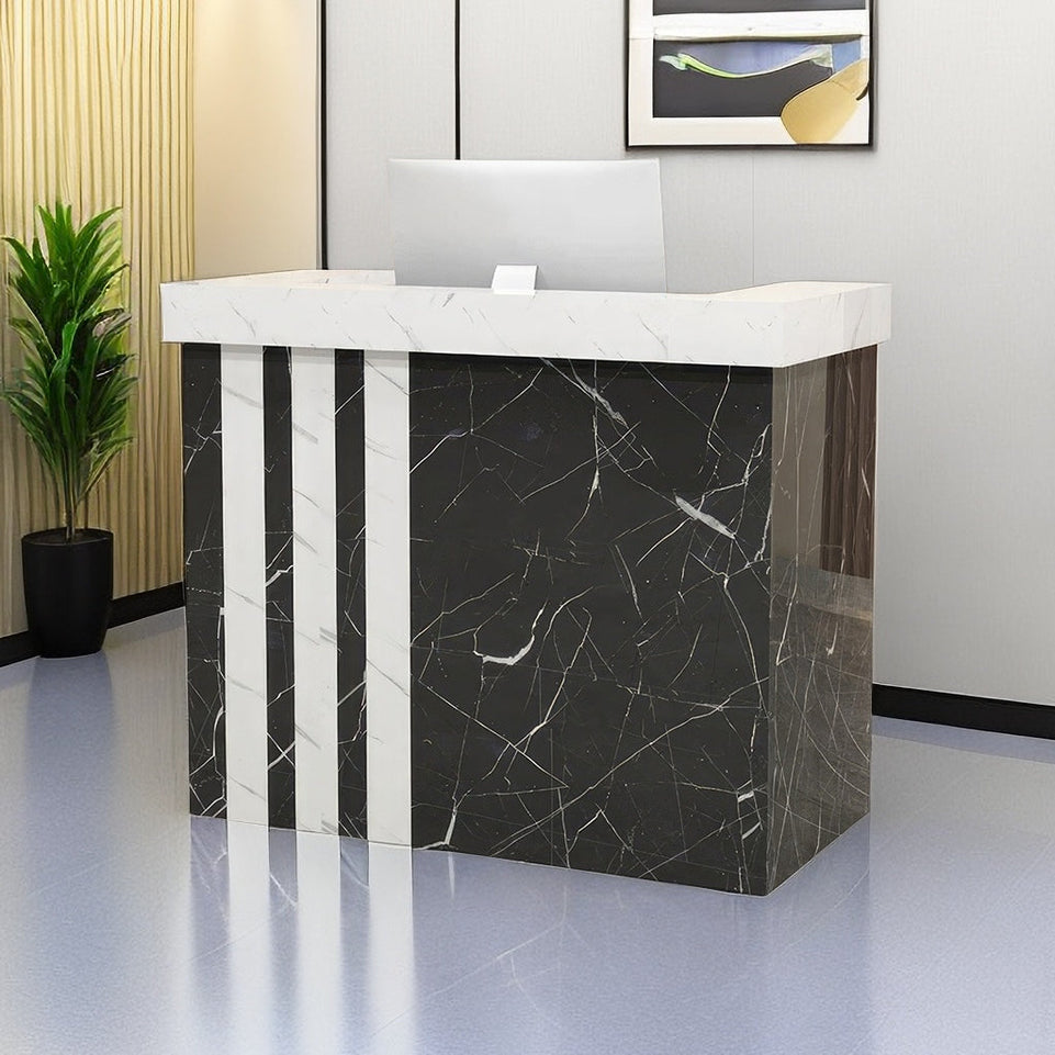 Light Luxury Salon Office Store Institution Reception Desk JDT-1058