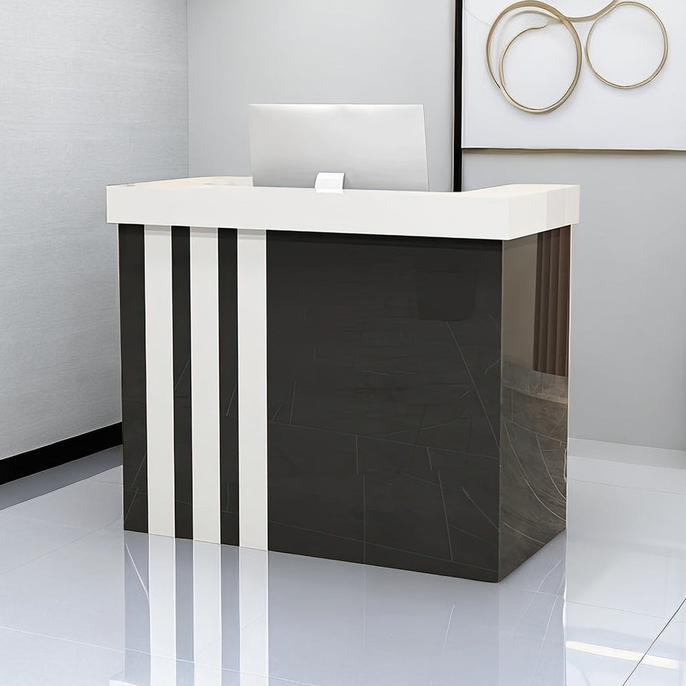 Light Luxury Salon Office Store Institution Reception Desk JDT-1058