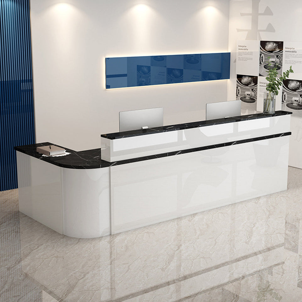 Lacquered Minimalist Store Salon Bar Checkout Reception Desk JDT-1038